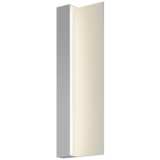 Radiance 20&quot; High Textured Gray LED Outdoor Wall Light