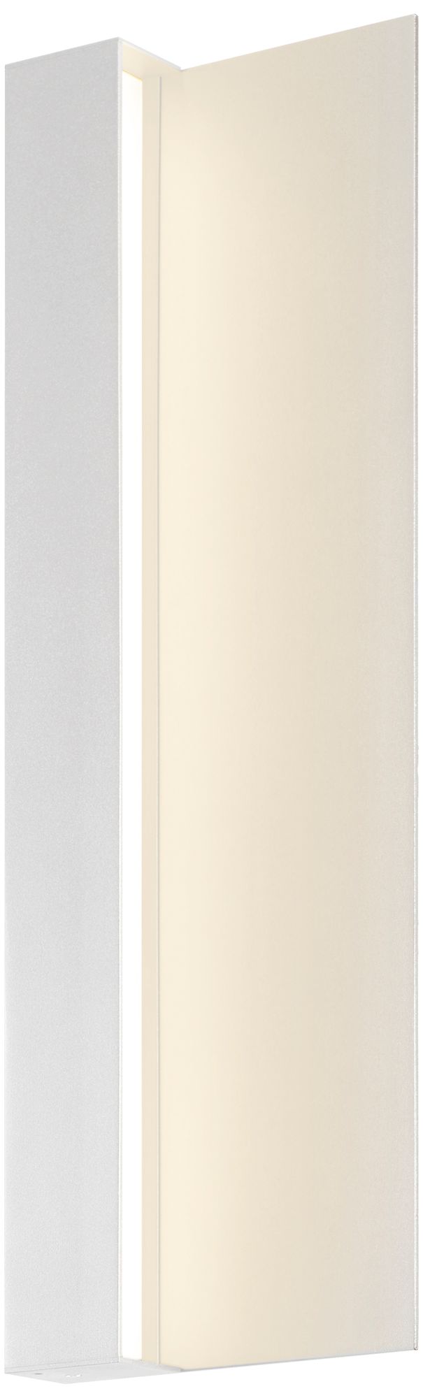 Radiance 20"H Textured White LED Outdoor Wall Light
