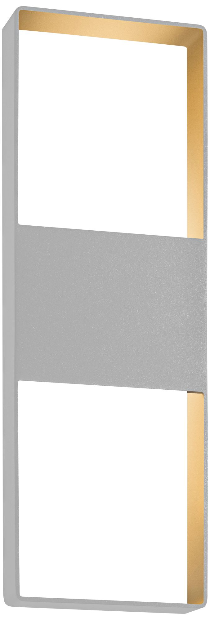 Light Frames 21"H Textured Gray LED Outdoor Wall