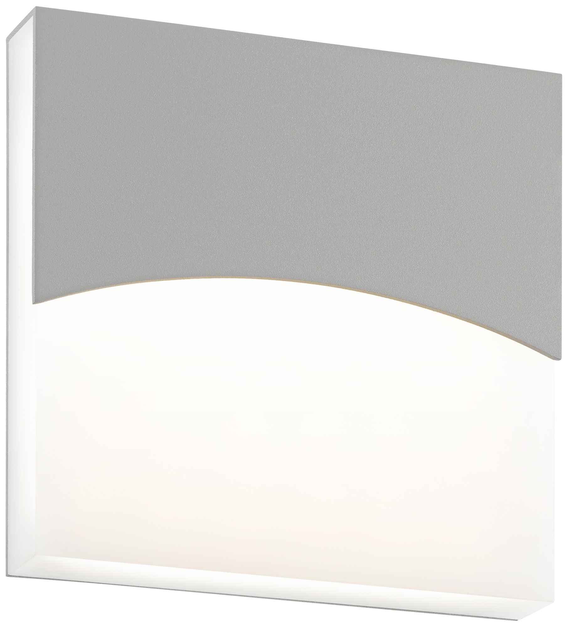 Sonneman Aku 7"H Textured Gray LED Outdoor Wall Light