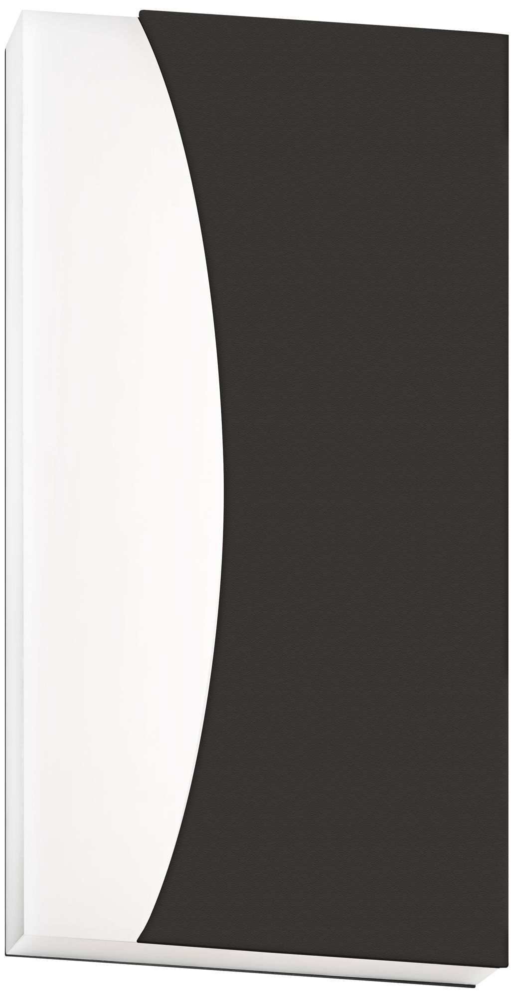 Nami 14 1/4"H Textured Bronze LED Outdoor Wall Light