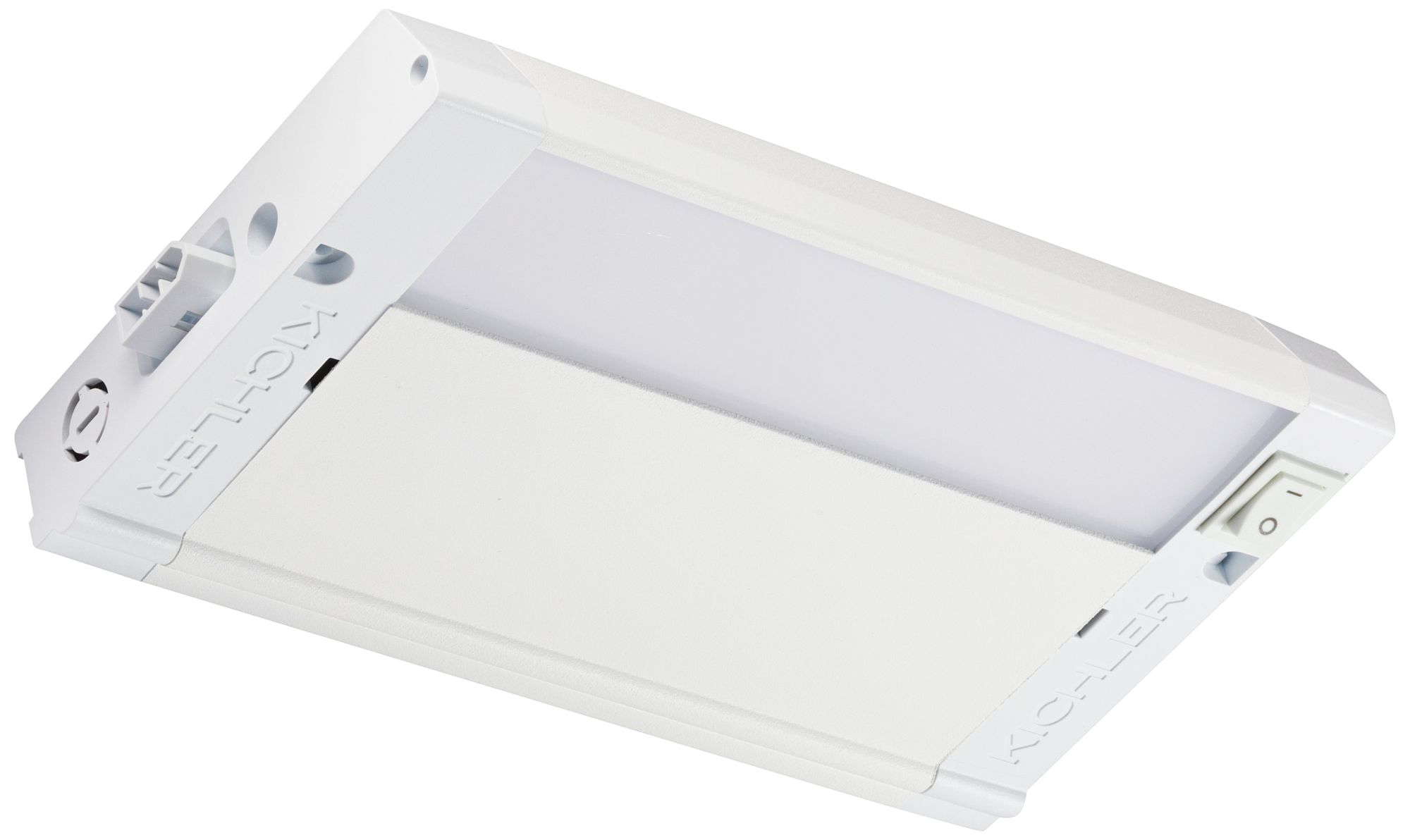 Kichler 4U 8" Wide Textured White LED Under Cabinet Light
