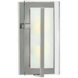 Hinkley Latitude 16&quot; High Brushed Nickel Wall Sconce
