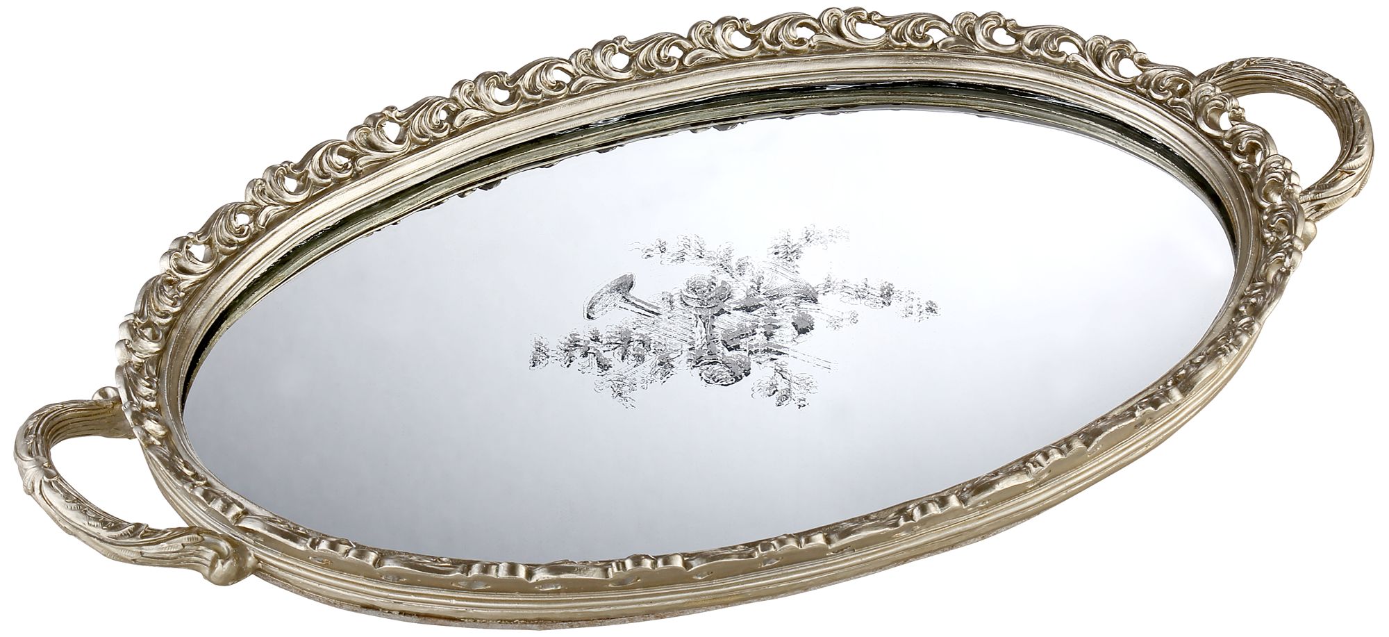 mirror serving platter