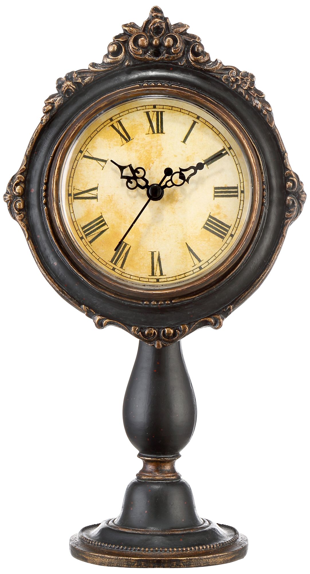 Dailey 11 1/4" High Vintage Traditional Table Clock