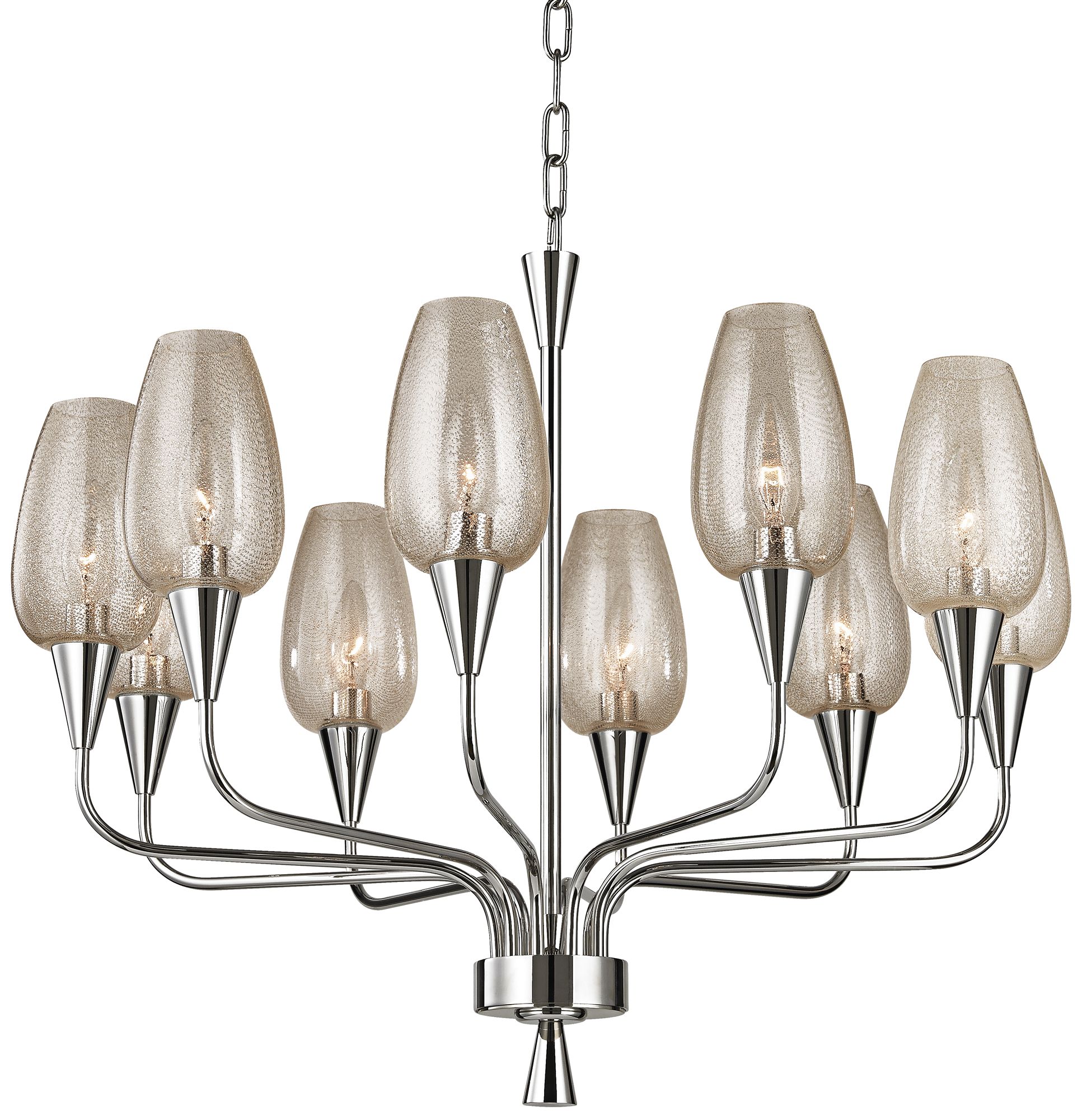 Longmont 25 1/4" Wide Polished Nickel Chandelier