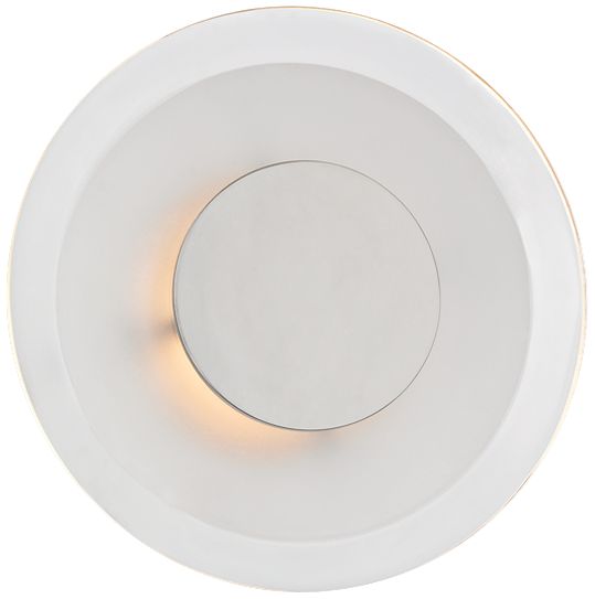 Hudson Valley Guthrie 9"H Polished Nickel LED Wall Sconce