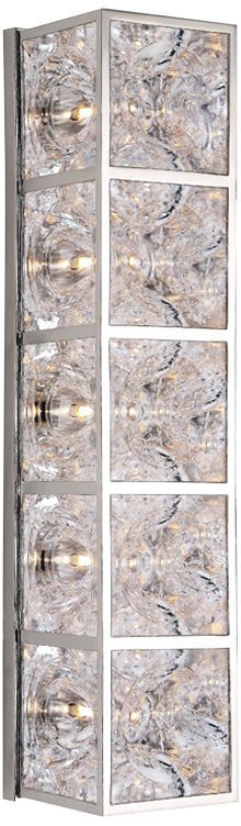 Hudson Valley Fisher 22 3/4"H Polished Nickel Wall Sconce