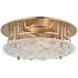 Hudson Valley Holland 11 1/4&quot; Wide Aged Brass Ceiling Light