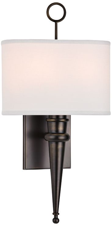 Hudson Valley Harmony 18 3/4"H Distressed Bronze Wall Sconce