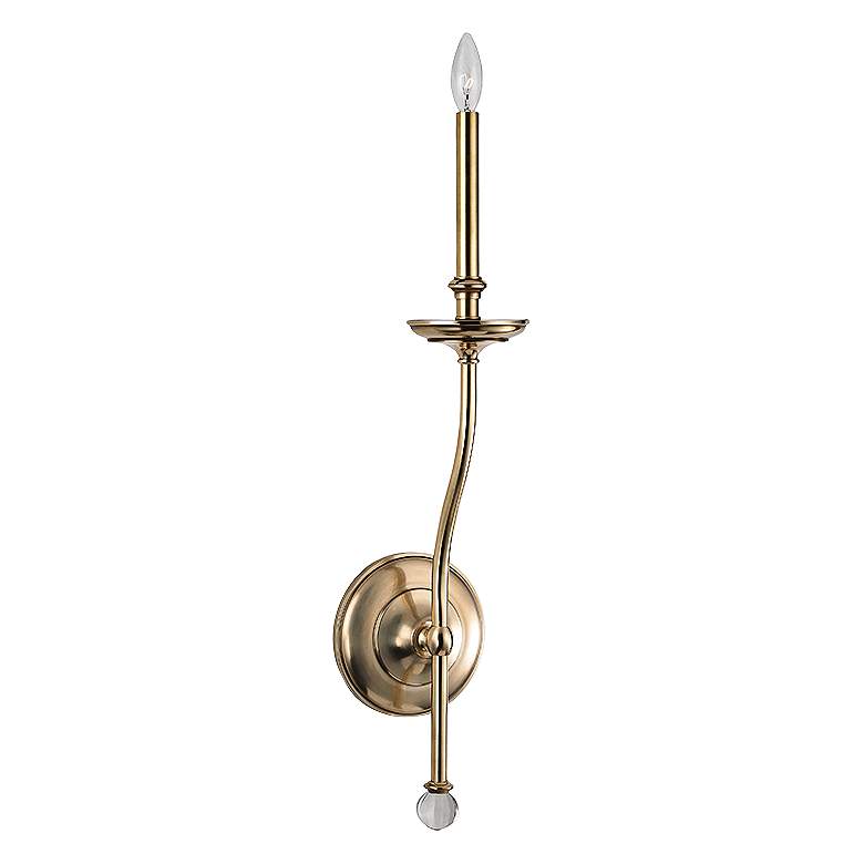 Hudson Valley Lauderhill 27" High Aged Brass Wall Sconce ... Hudson Valley Lauderhill 27" High Aged Brass Wall Sconce ... on Aged Brass Wall Sconce id=75697