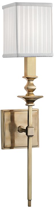 Hudson Valley Towson 21 1/2" High Aged Brass Wall Sconce