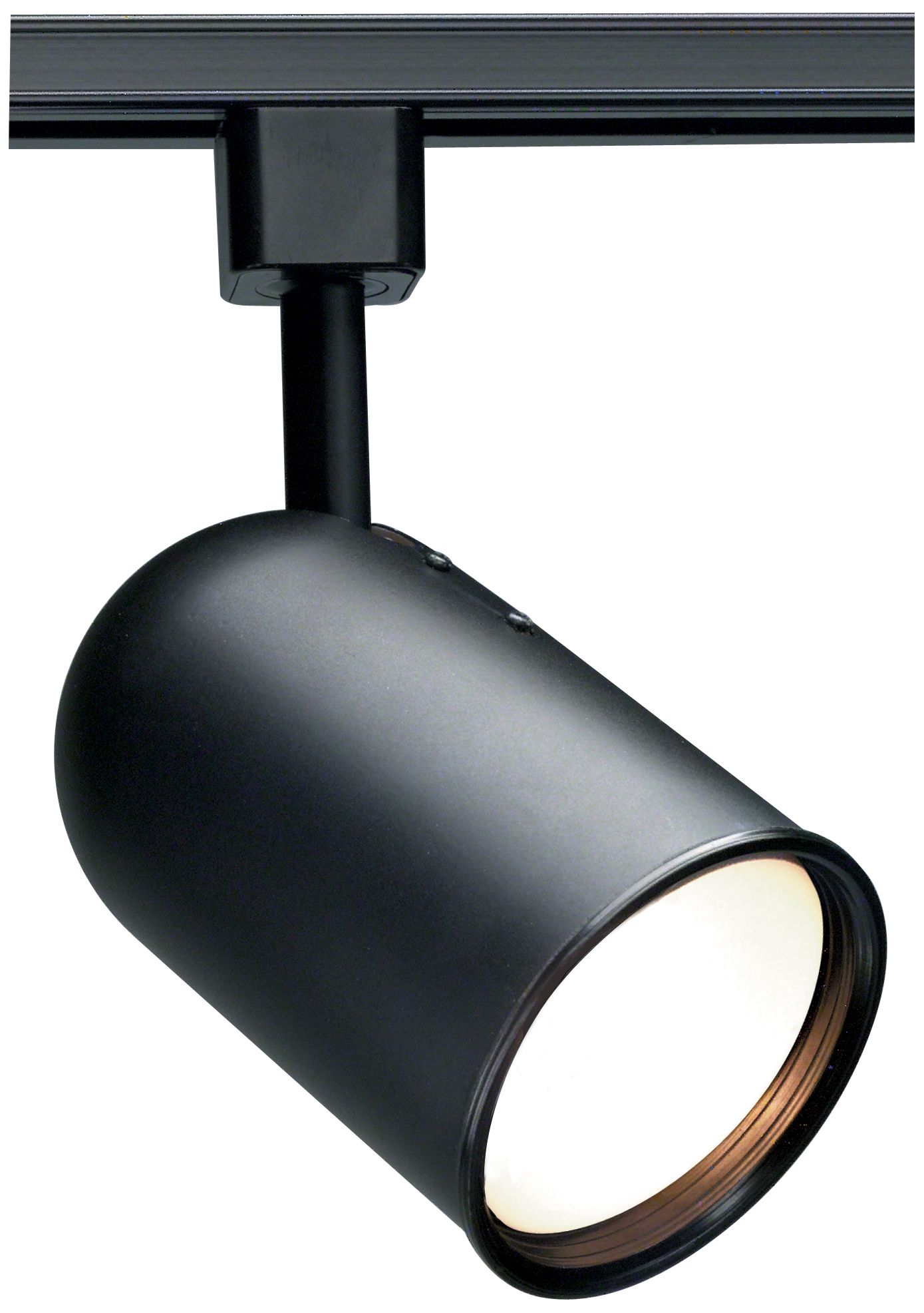 Nuvo Lighting 120V Black R30 Bullet Cylinder Track Head