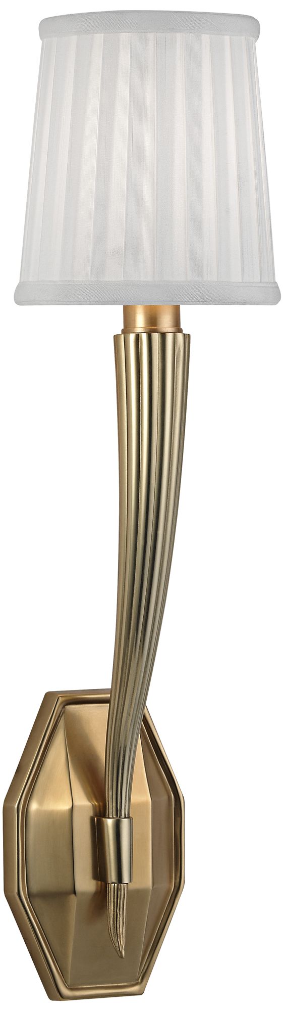 Hudson Valley Erie 20 1/2" High Aged Brass Wall Sconce