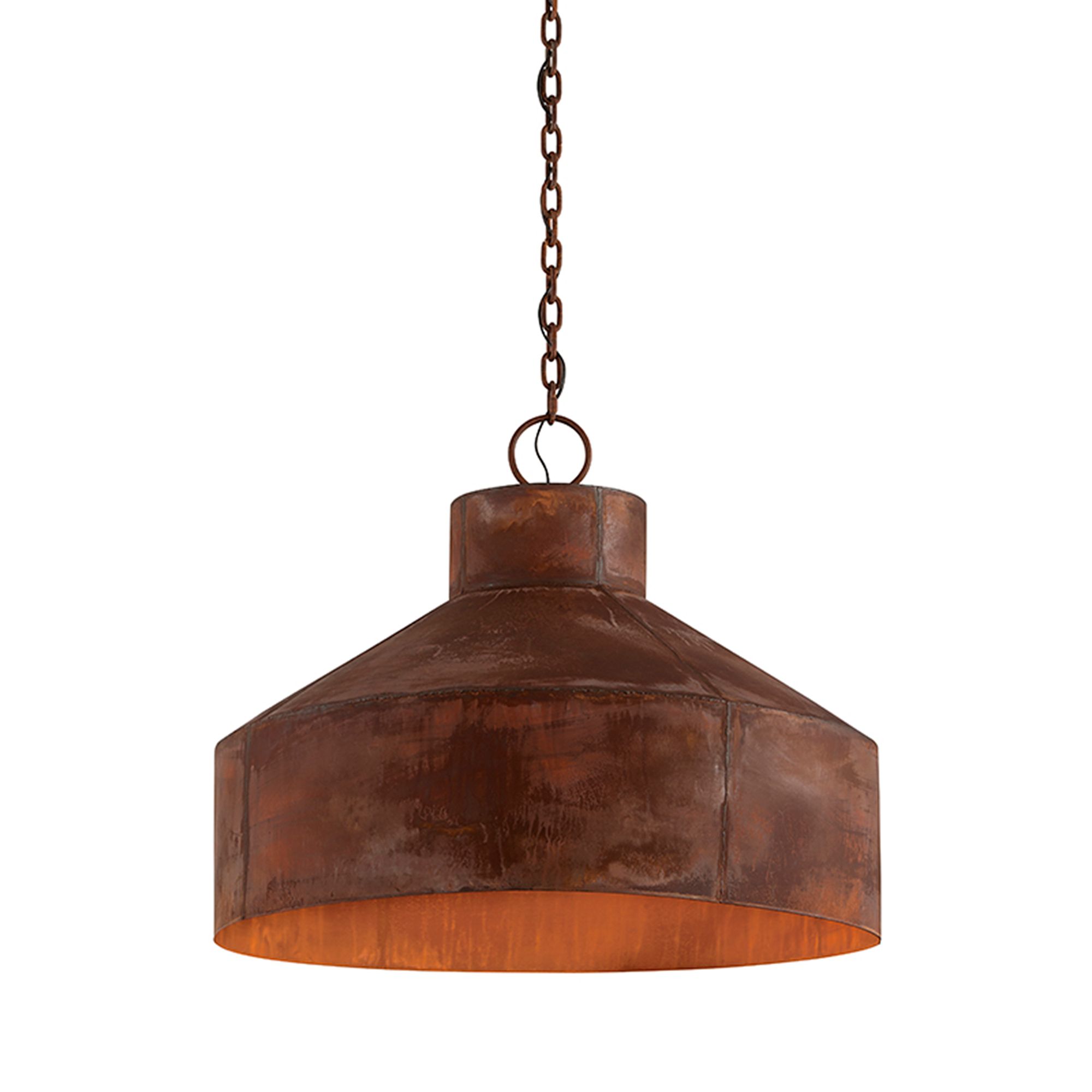 Troy Ace 27 3/4"w Textured Bronze And Brushed Brass Chandelier
