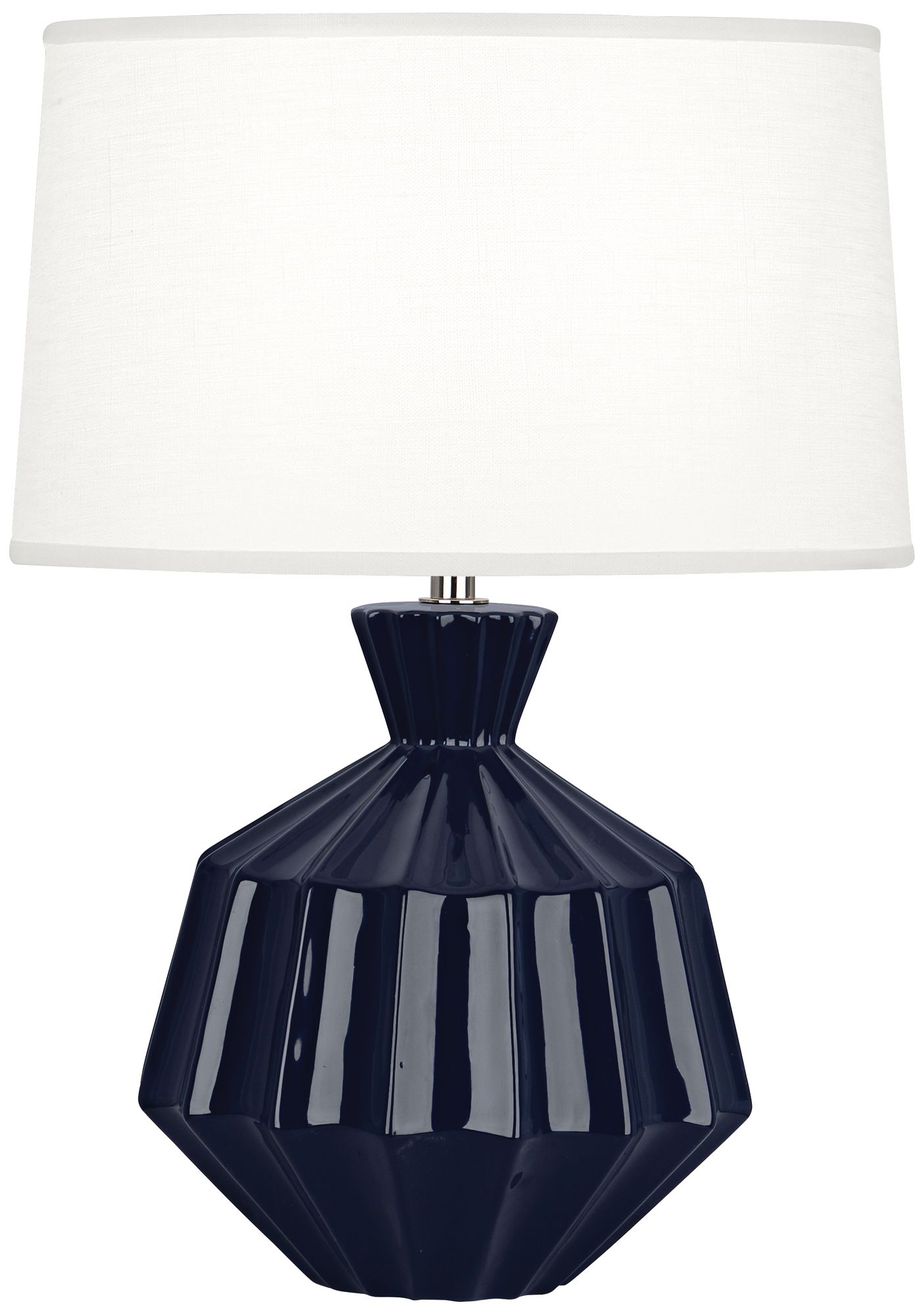 Robert Abbey Orion 17 3/4" Midnight Blue Ceramic Accent Lamp