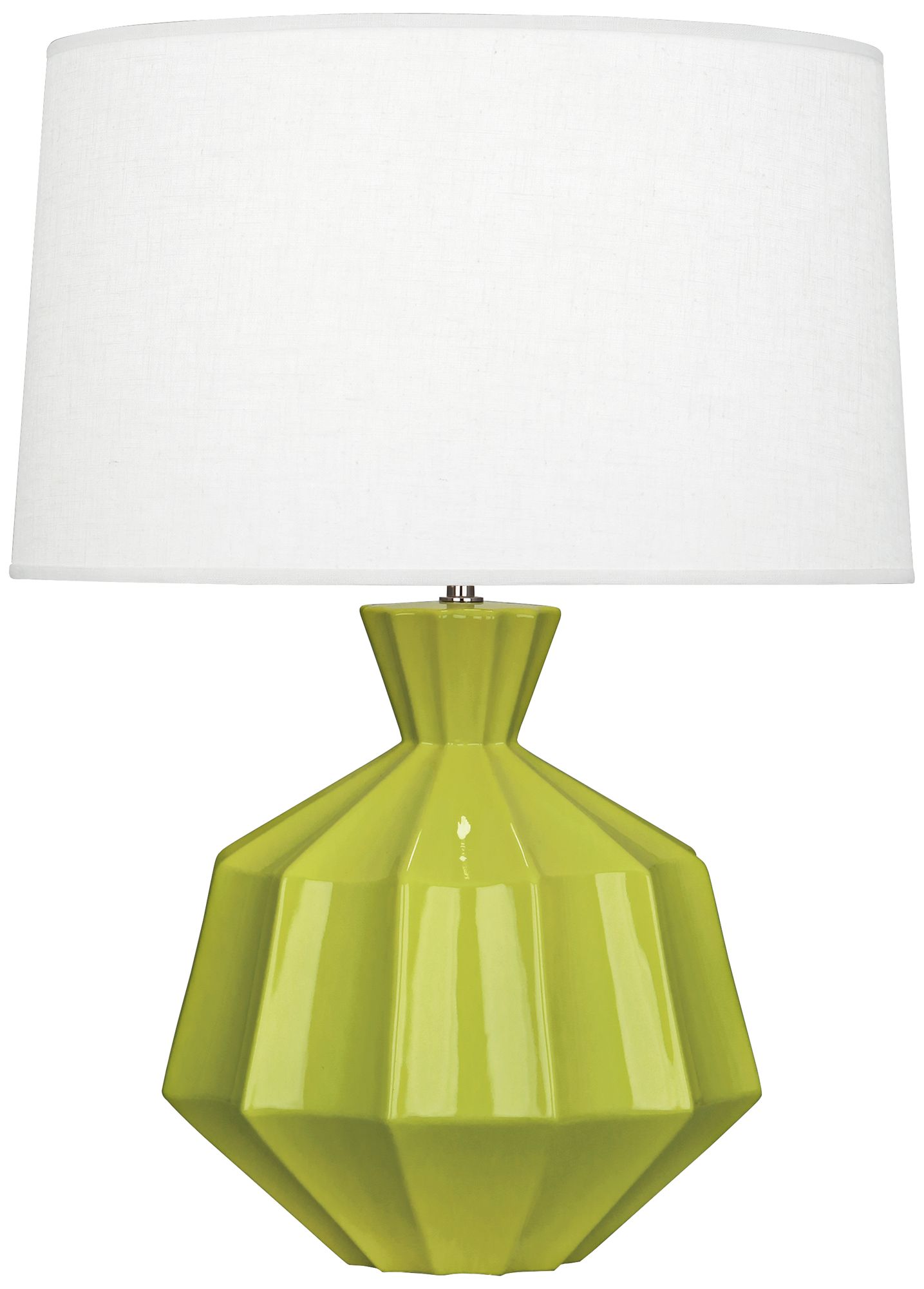 Robert Abbey Orion Apple Green Ceramic Table Lamp 9R813 Lamps Plus