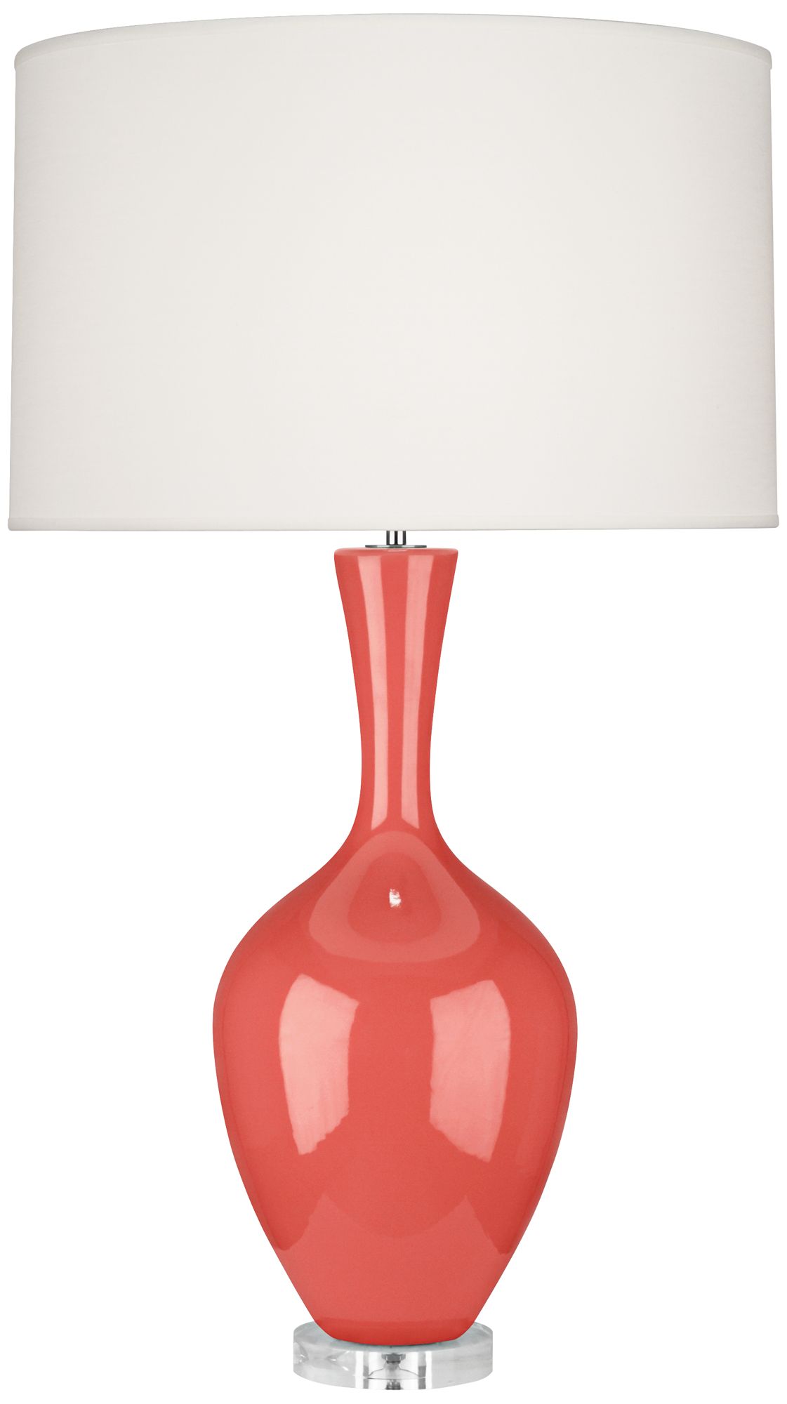 Robert Abbey Audrey Melon Ceramic Table Lamp