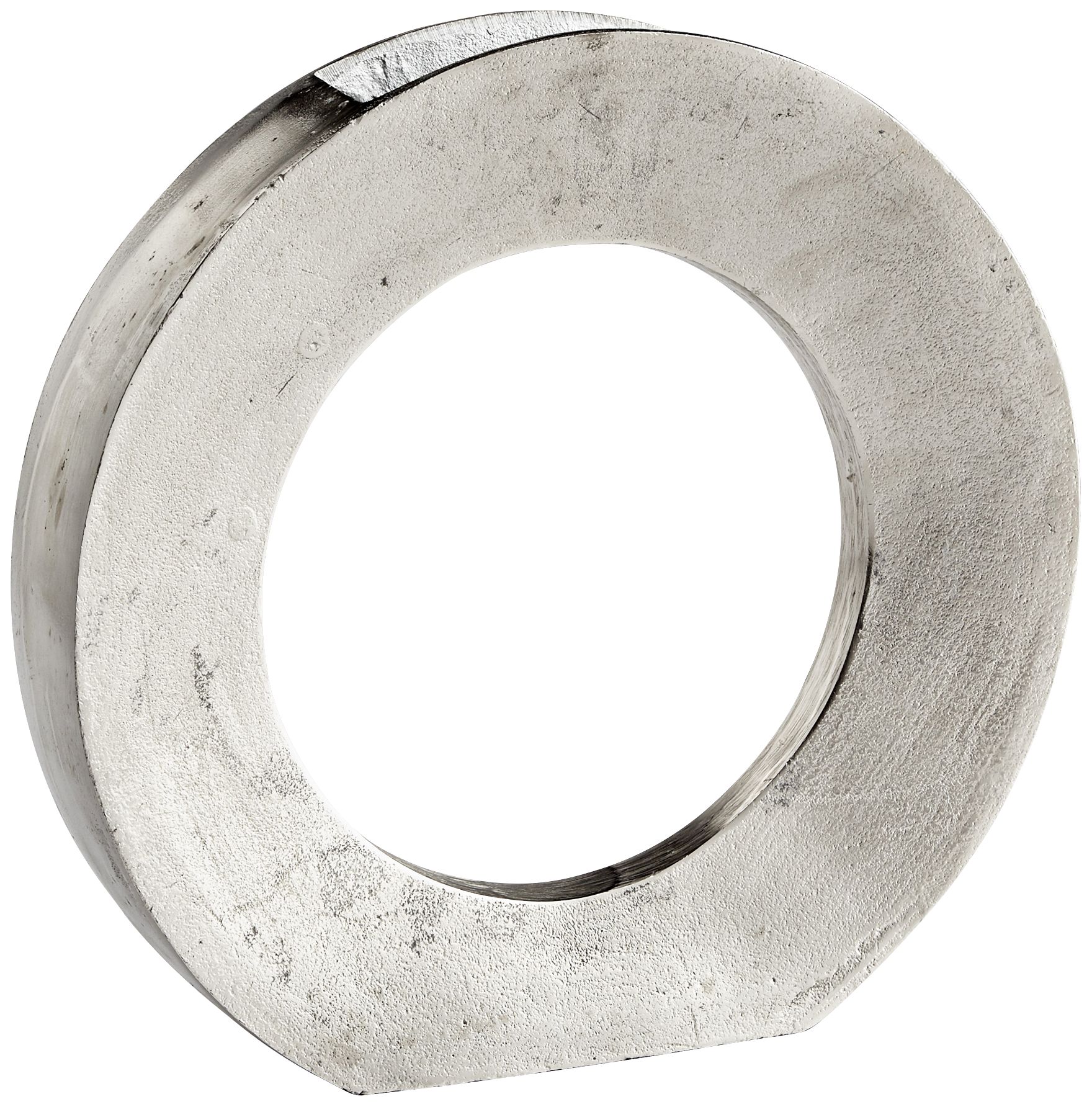 Rise and Shine 15" Wide Raw Nickel Modern Vase