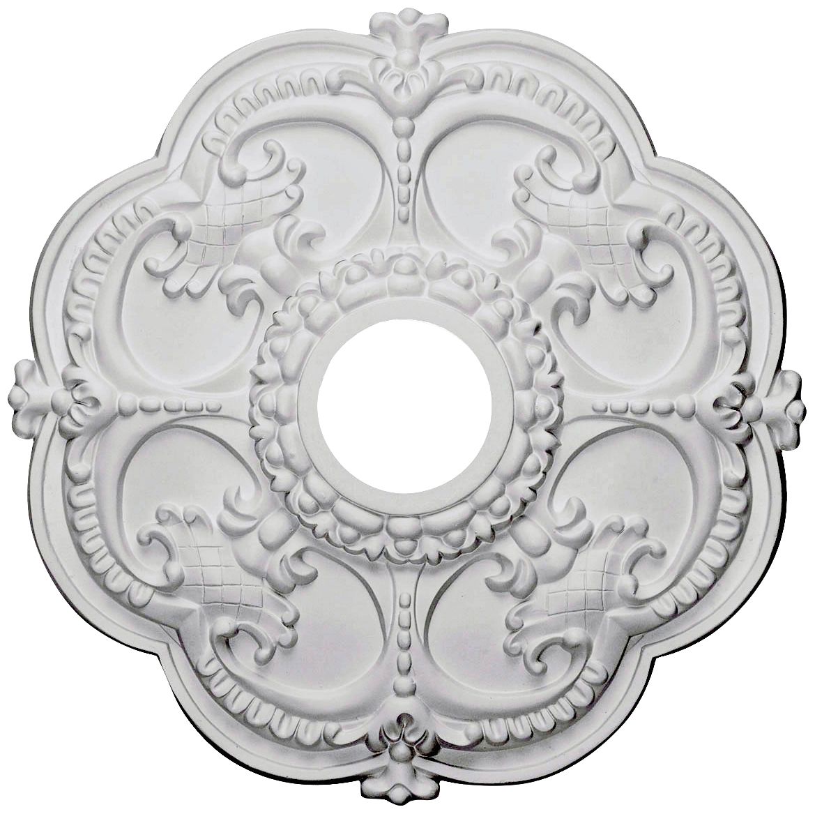 Rotherham 18" Wide Primed Round Ceiling Medallion