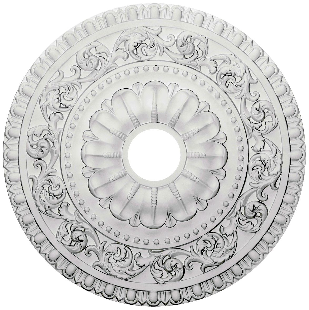 Gray Over 20 Inches Ceiling Medallions Lamps Plus