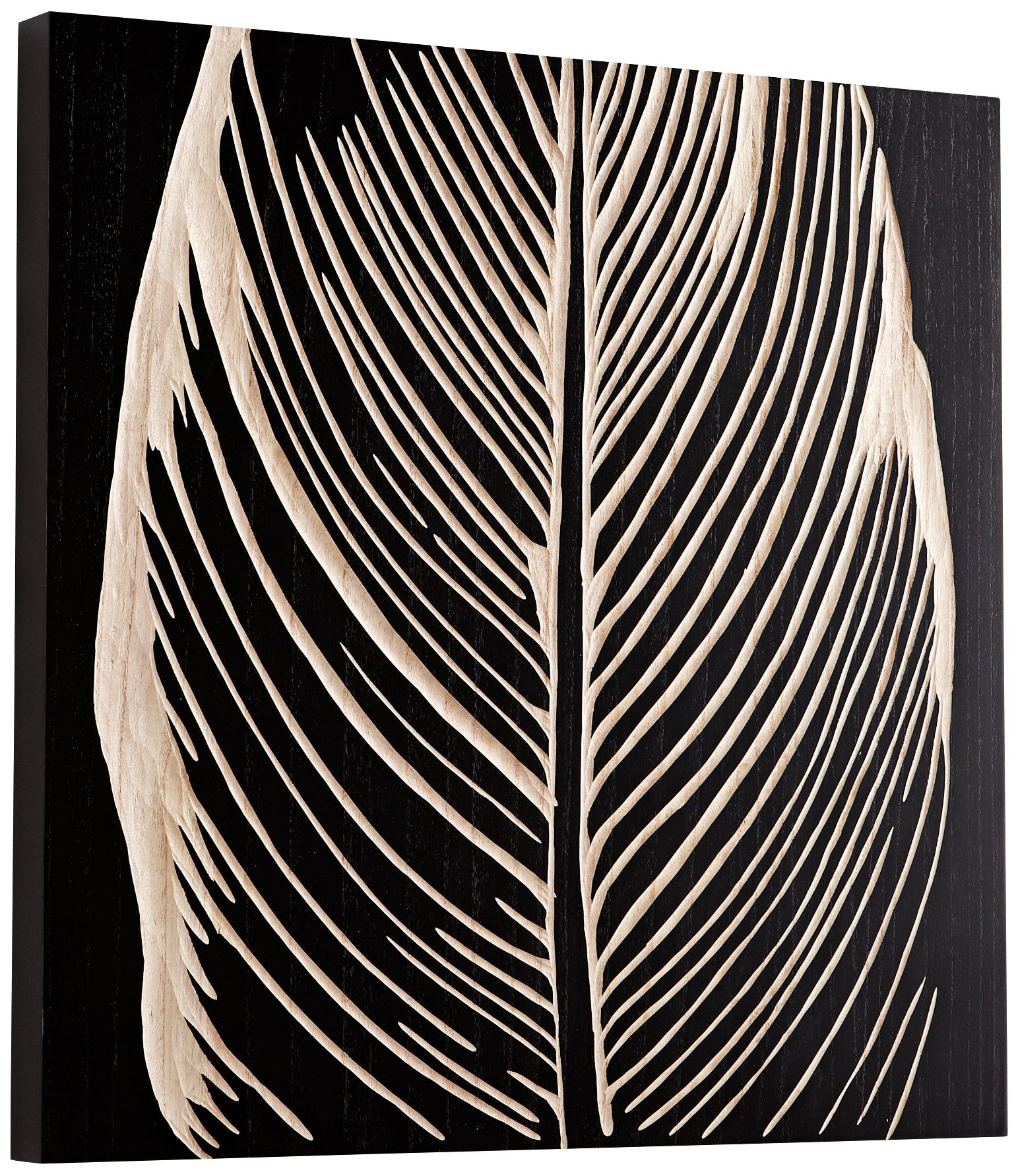 Cyan Design Pompano Black 23 3/4" Square Wood Wall Art