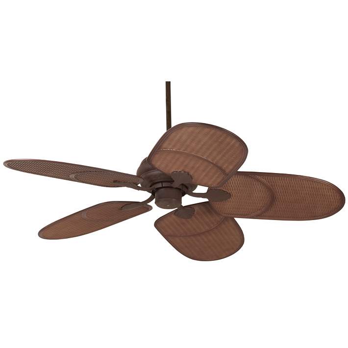 52 Casa Vieja Rattan Outdoor Ceiling Fan
