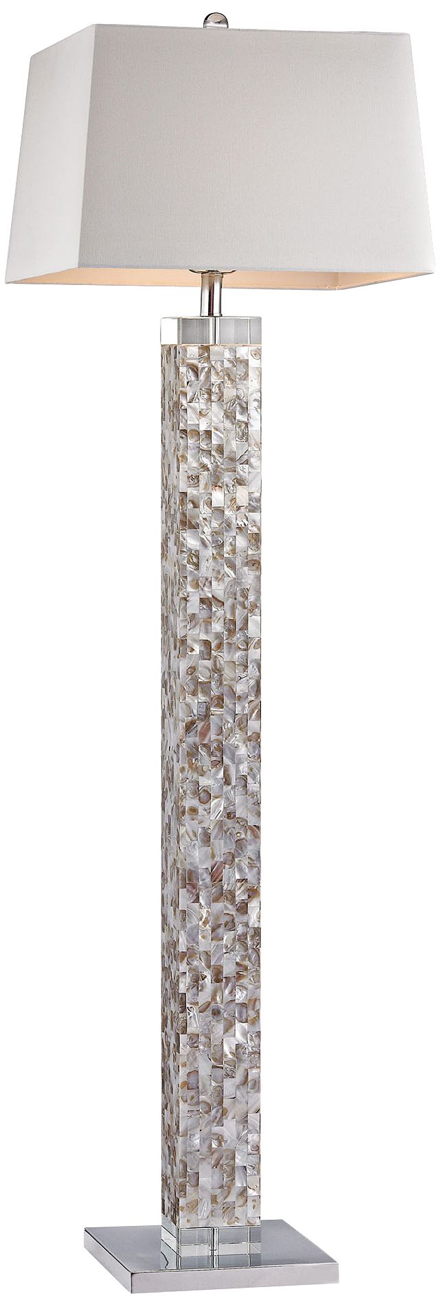 Castie Mother of Pearl Floor Lamp
