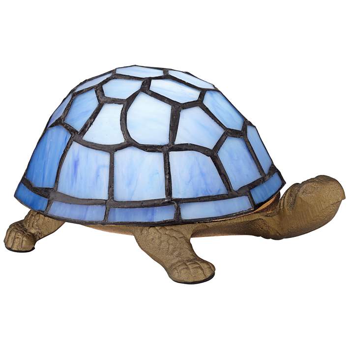 Blue S 3 High Turtle, Turtle Accent Table Lamps