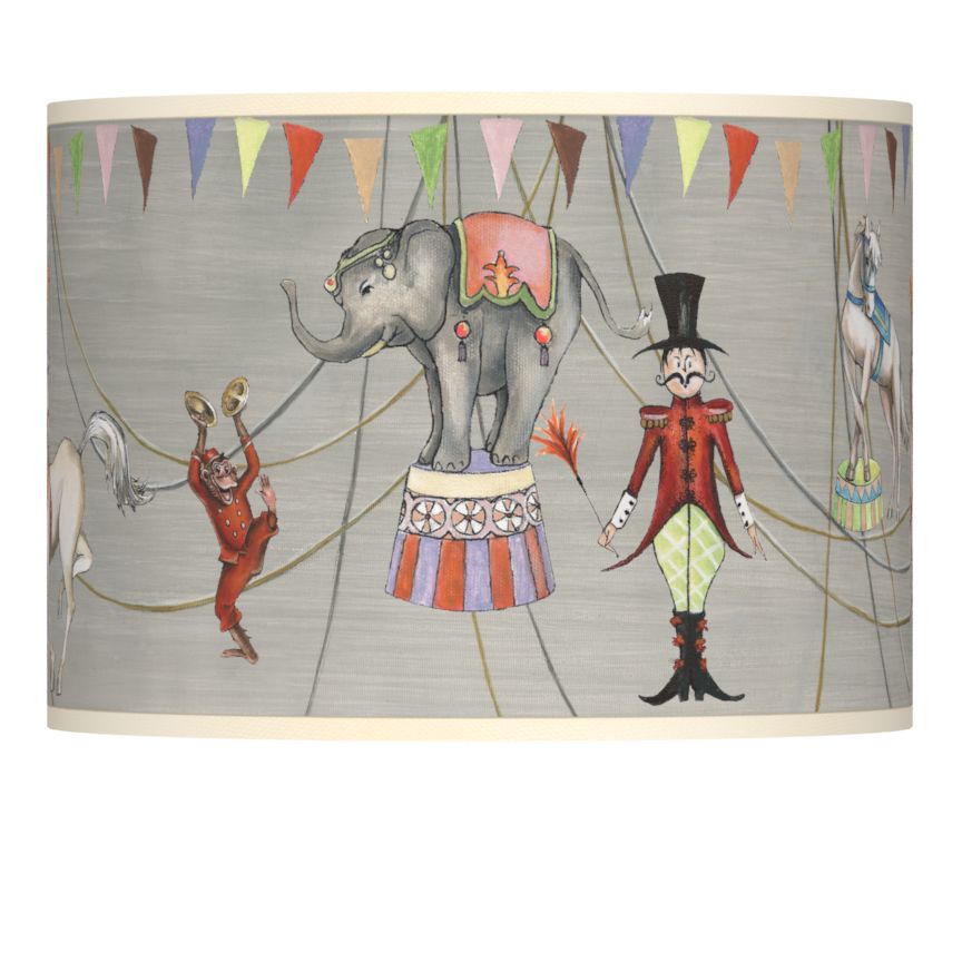 Circus Time Giclee Lamp Shade 13.5x13.5x10 (Spider)