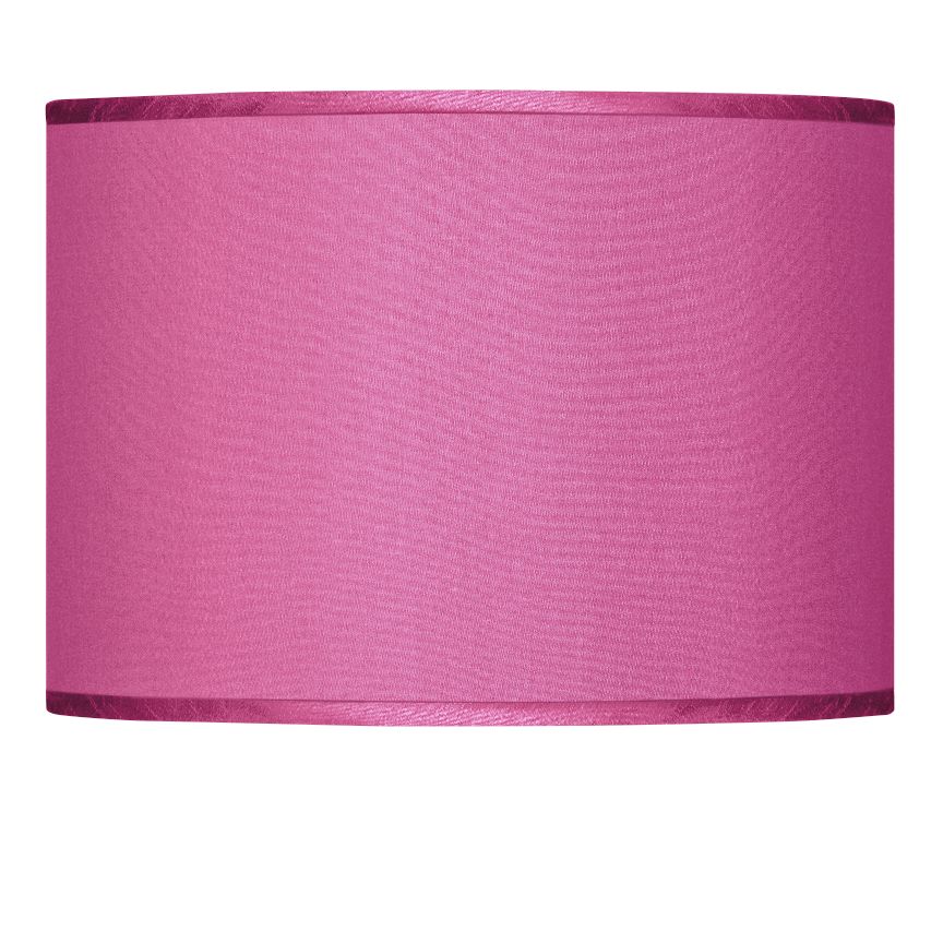 Pink Orchid Faux Silk Lamp Shade 13.5x13.5x10 (Spider)