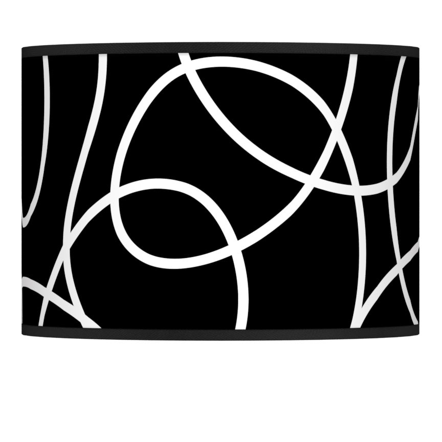 Abstract Giclee Glow Shade 13.5x13.5x10 (Spider)