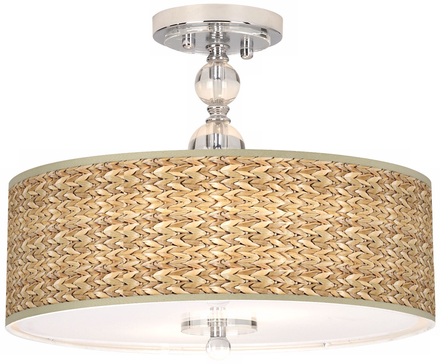 Coastal Semi Flush Mount Close To Ceiling Lights Lamps Plus   9v365