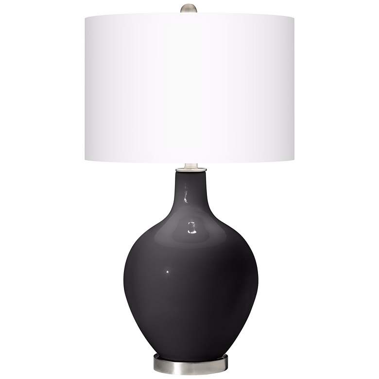 Image 2 Tricorn Black Ovo Table Lamp