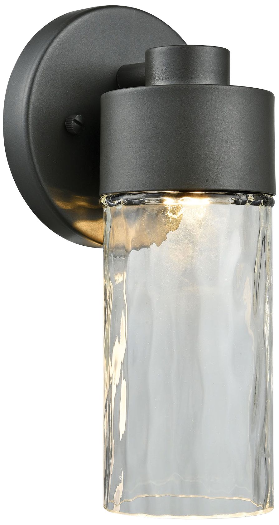 Denison 10" High Graphite LED Outdoor Wall Light