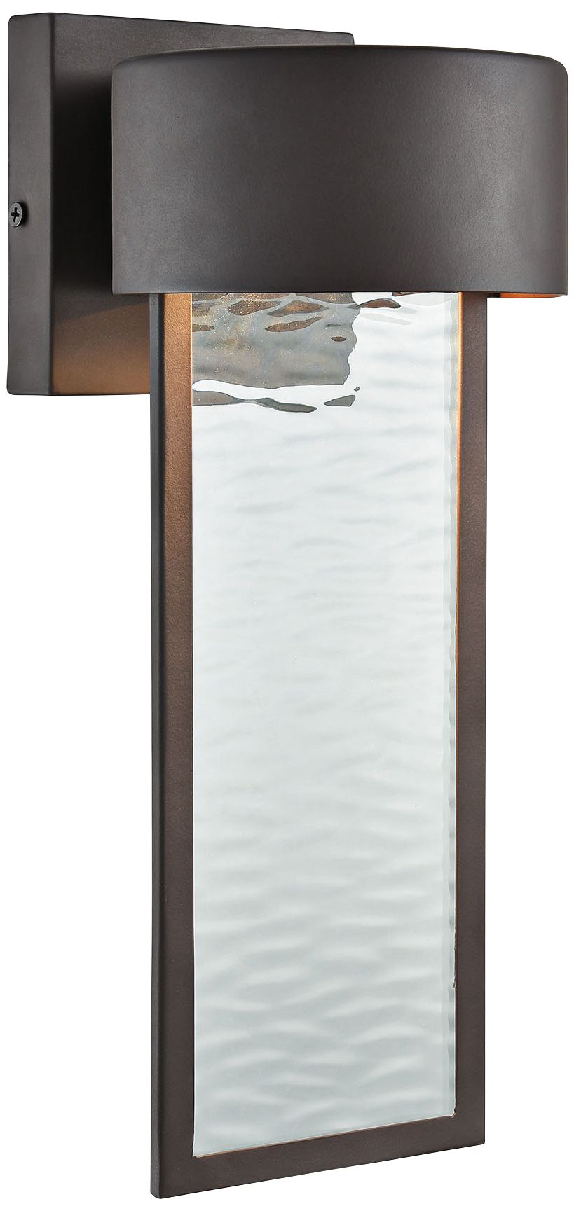 Julius 13" High Clay Bronze LED Outdoor Wall Light