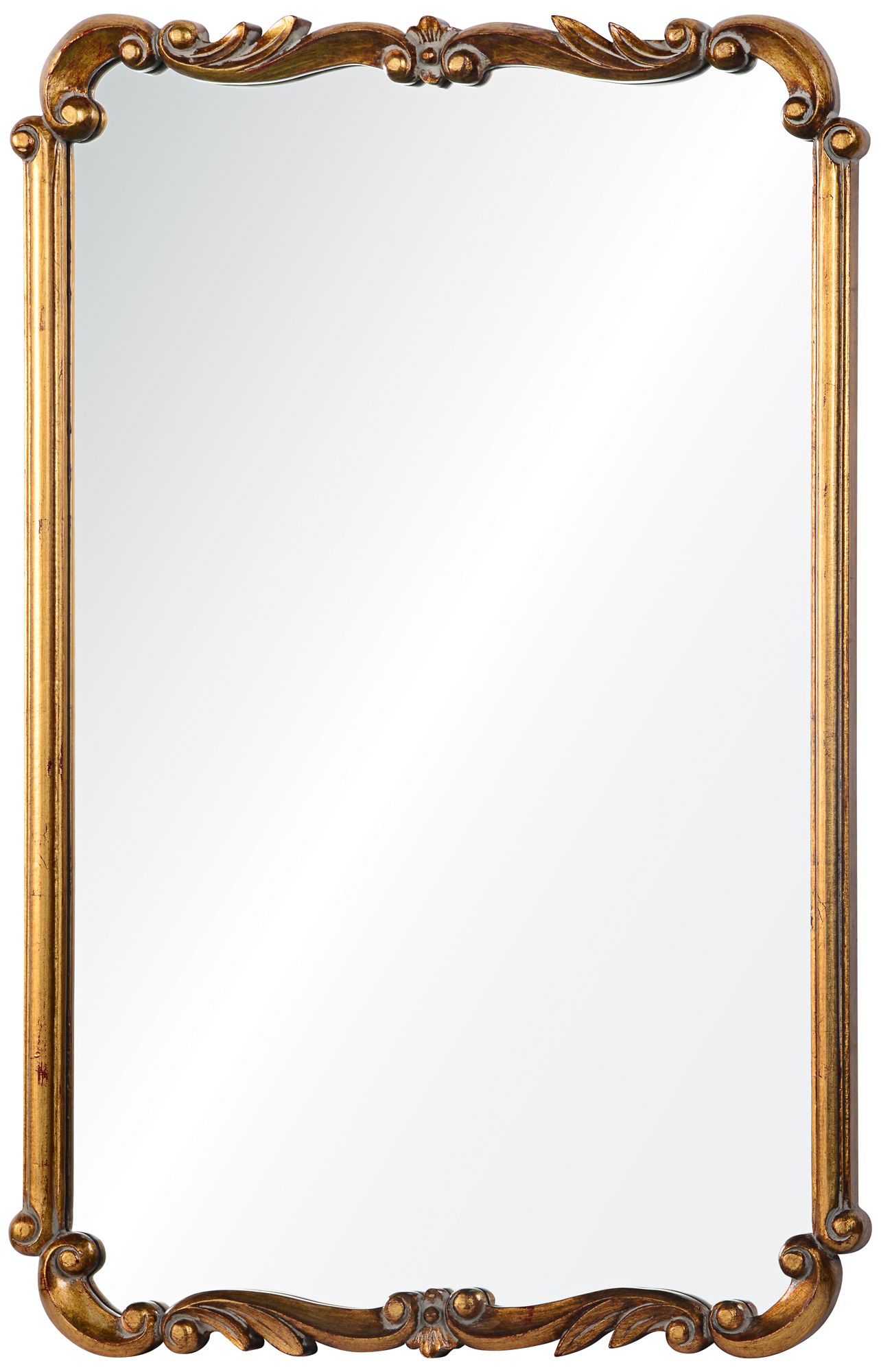 Toulouse Gold 24 1/2" x 36" Rectangular Wall Mirror