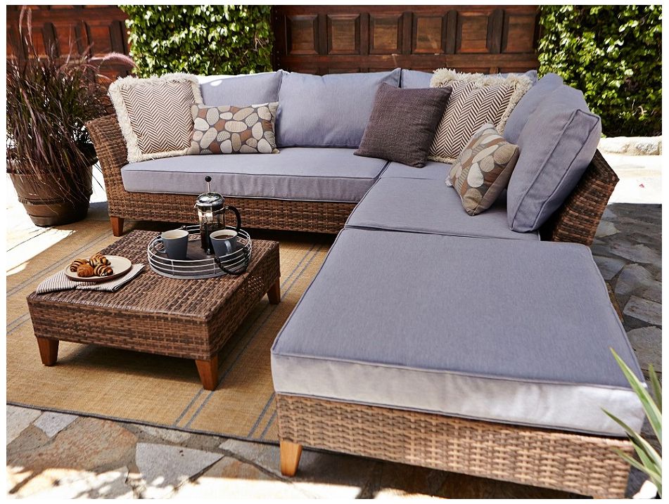 Piedmont 5-Piece Outdoor Sectional Set