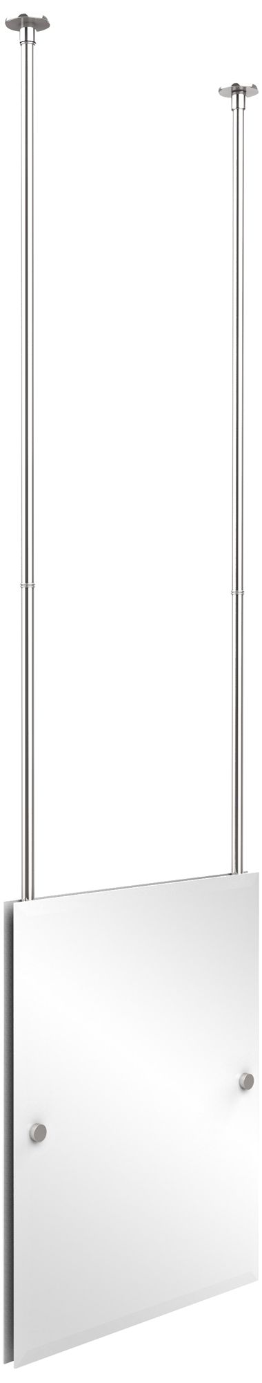 Avondale Ceiling-Hung Polished Chrome 21" x 26" Mirror