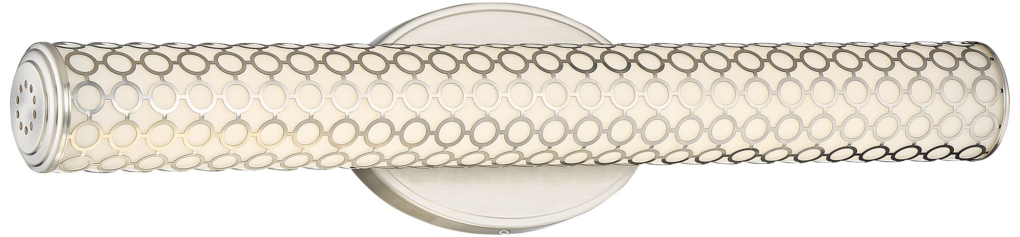 George Kovacs Dots 24 1/2"W LED Brushed Nickel Bath Light