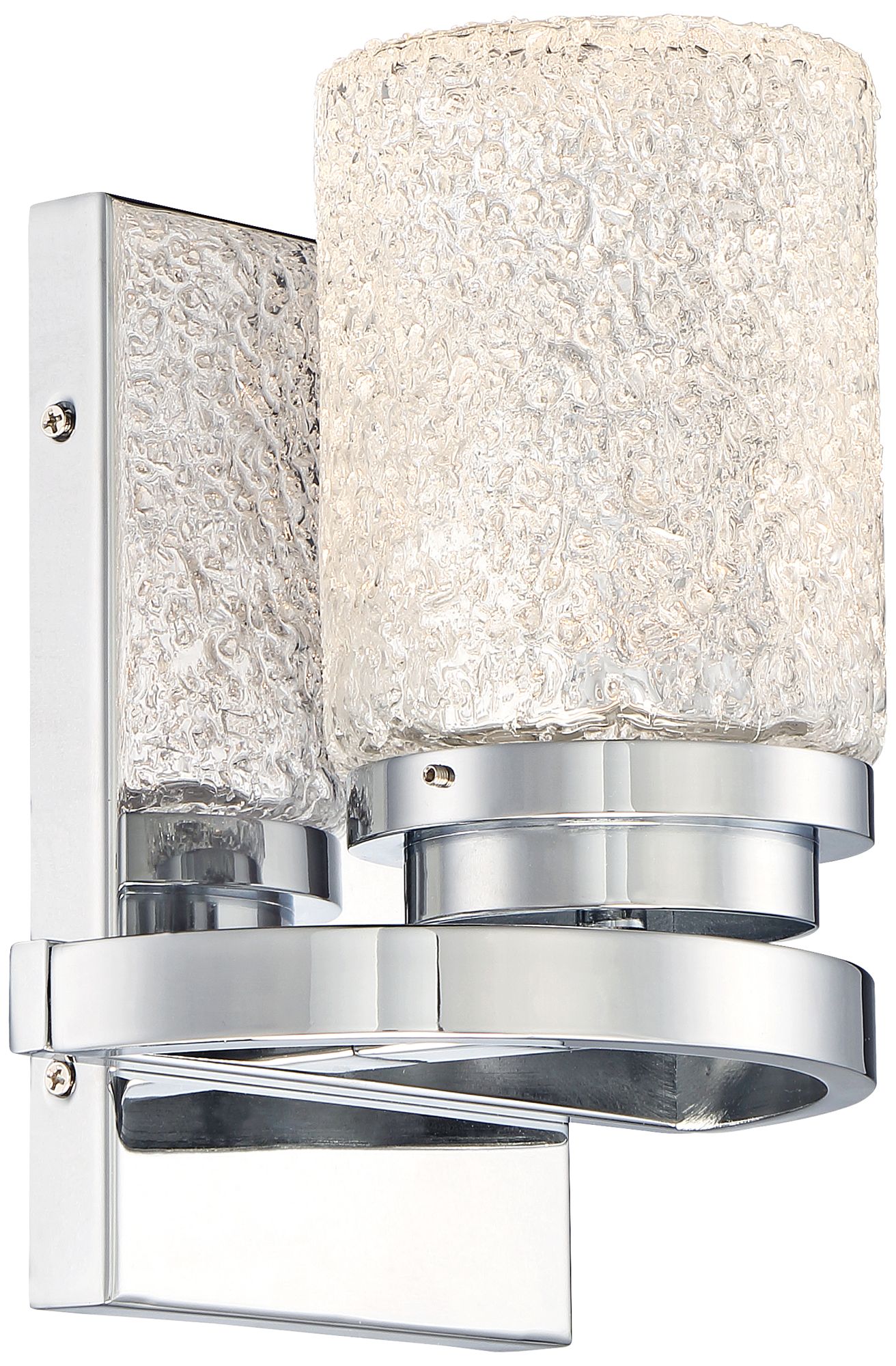 George Kovacs Brilliant 9" High LED Chrome Wall Sconce