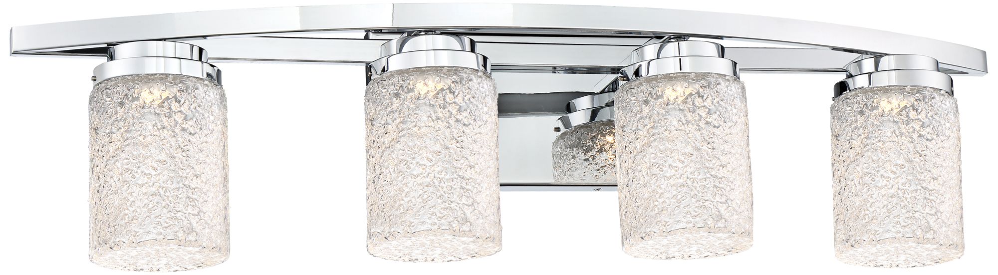 George Kovacs Brilliant 32" Wide Chrome 4-LED Bath Light