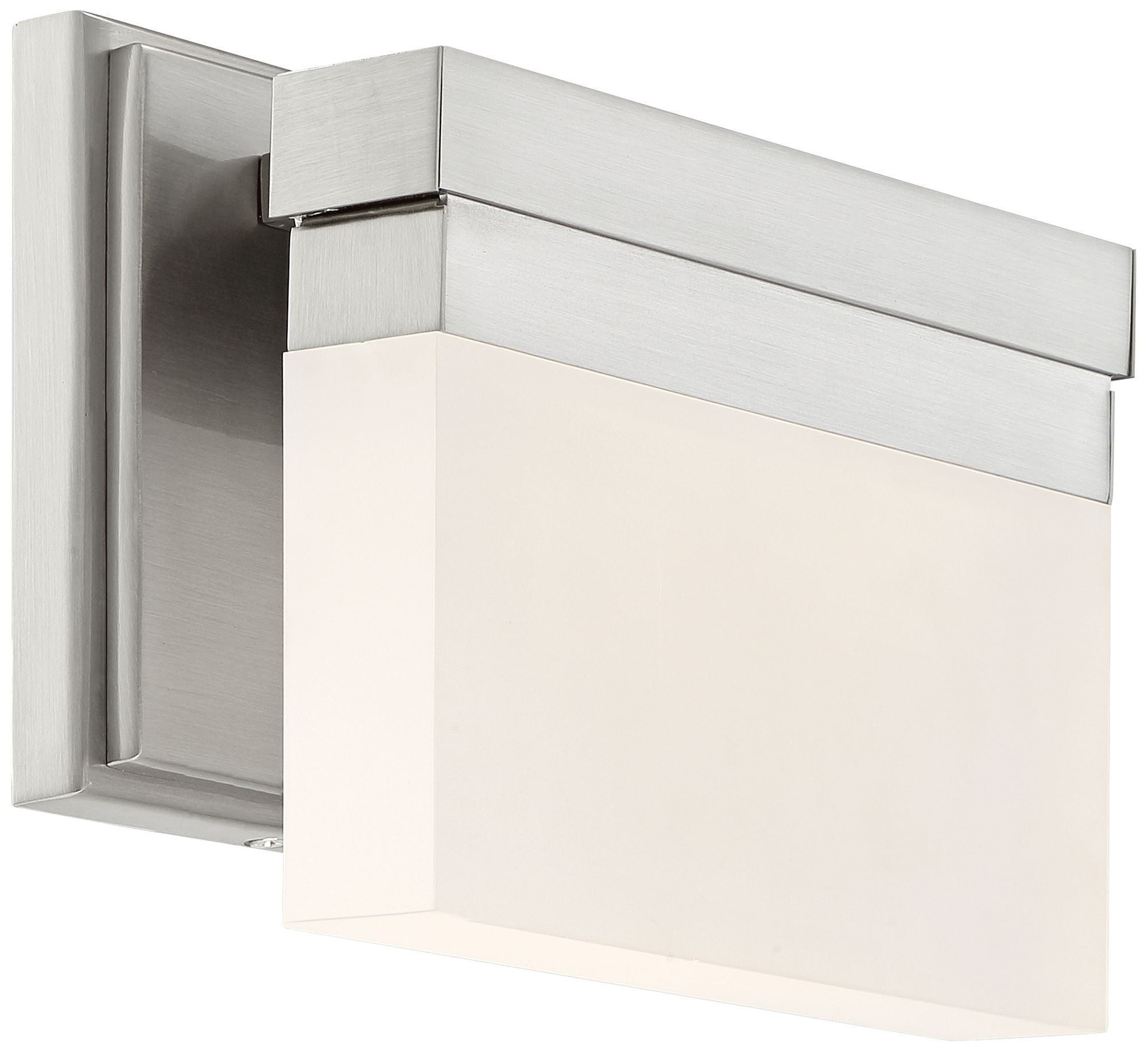 George Kovacs Skinny 8"W LED Brushed Nickel Wall Sconce