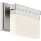 George Kovacs Skinny 8&quot;W LED Brushed Nickel Wall Sconce
