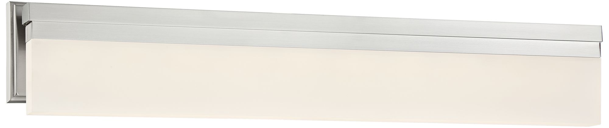 George Kovacs Skinny 32"W LED Brushed Nickel Bath Light