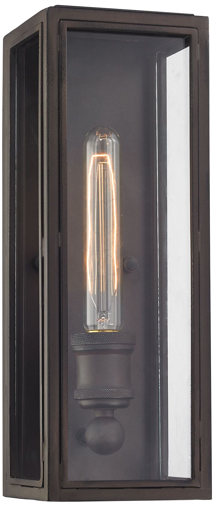 Chasebrook 14" High Clay Iron Wall Sconce