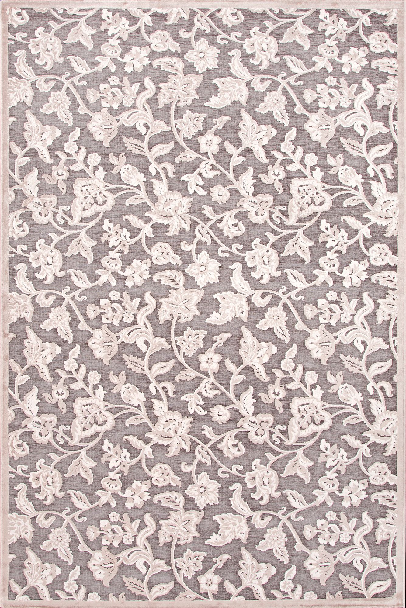 Jaipur Fables RUG111913 2'x3' Gray Modern Floral Area Rug
