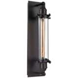 Fulton 19&quot; High Oil Rubbed Bronze 1-Light Wall Sconce