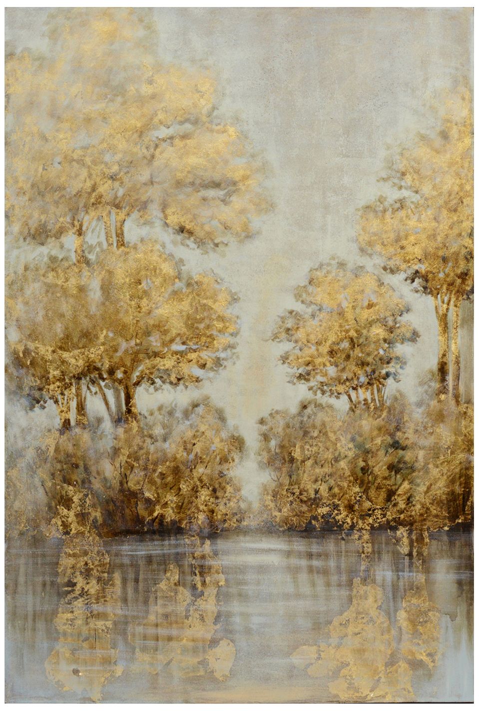 Morning Landscape 60" High Canvas Wall Art