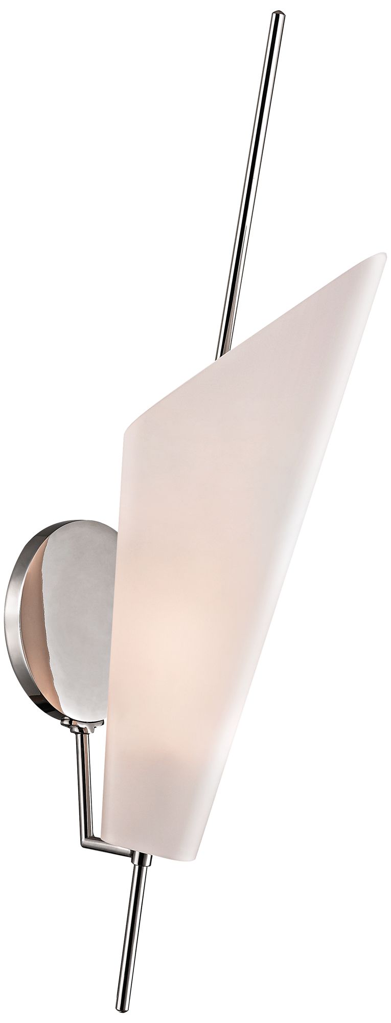 Cooper 22 1/2" High Polished Nickel LED Wall Sconce